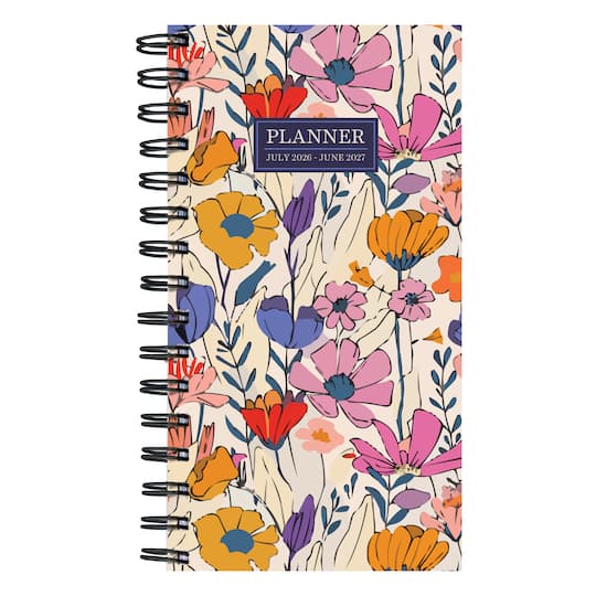 TF Publishing 2026-27 Field of Flowers Weekly Monthly Planner